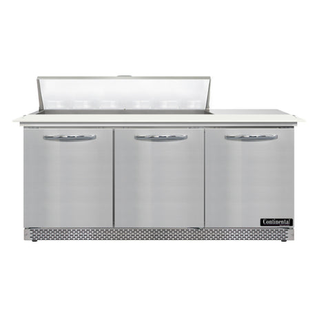 Continental Refrigerator D72N12C-FB Designer Line Sandwich Unit Front Breather