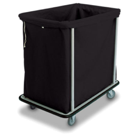 Forbes Industries 1112-B Laundry Cart 12 Bushel Capacity Heavy Duty Black Cloth Bag