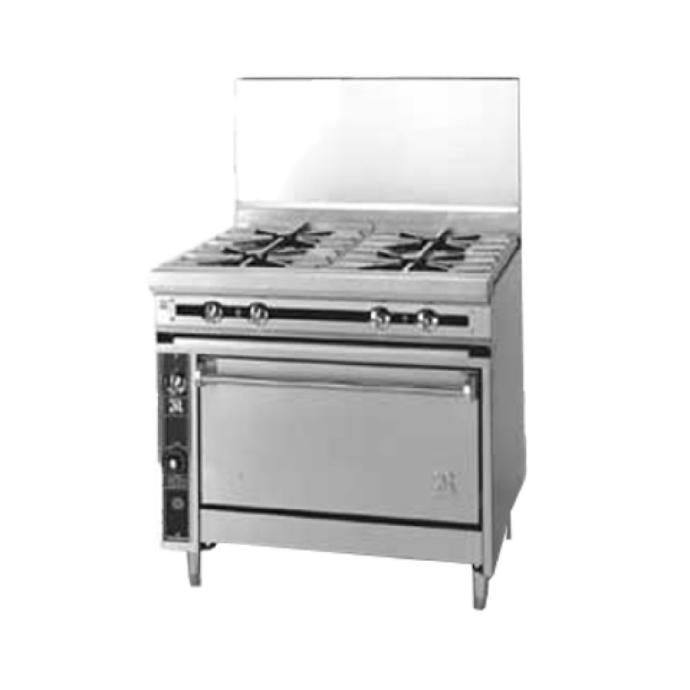 Jade Range JTRH-4-36 Titan™ Heavy Duty Range Gas 36"