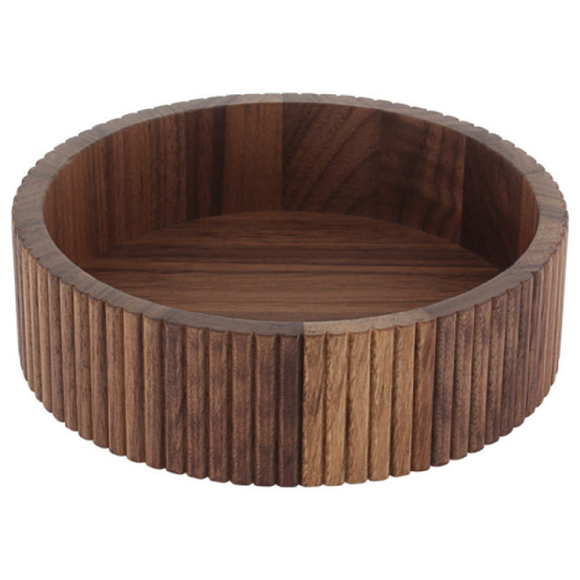 Bauscher Hepp P427916 - Basket, 6.3" Dia., Walnut