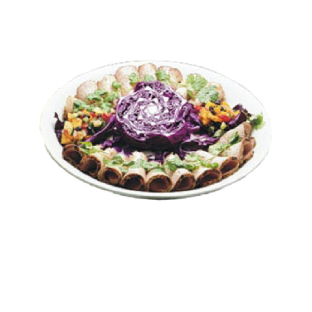 Bon Chef 5059DUSTYR - Shallow Chafer Food Pan/Platter, 3-1/2 Qt., 15-1/4" X 1-7/8"