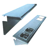 Royal Range Of California PS-46 Plate Shelf 8" W X 46" L Stainless Steel