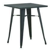 Hubert 82627 - CenPro Outdoor Table, 36"W X 35-1/2"D X 30"H, Standard Height