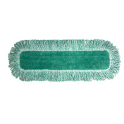 Rubbermaid FGQ41800GR00 - Hygen™ Dust Pad With Fringe, 18", Microfiber