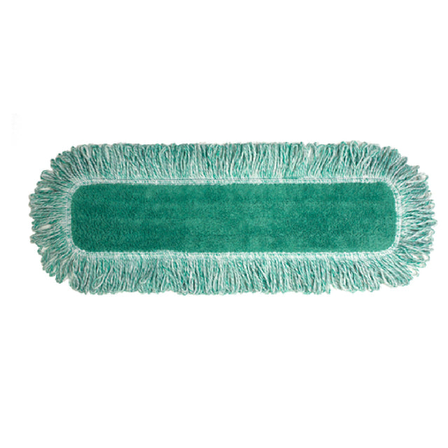 Rubbermaid FGQ41800GR00 - Hygen™ Dust Pad With Fringe, 18", Microfiber