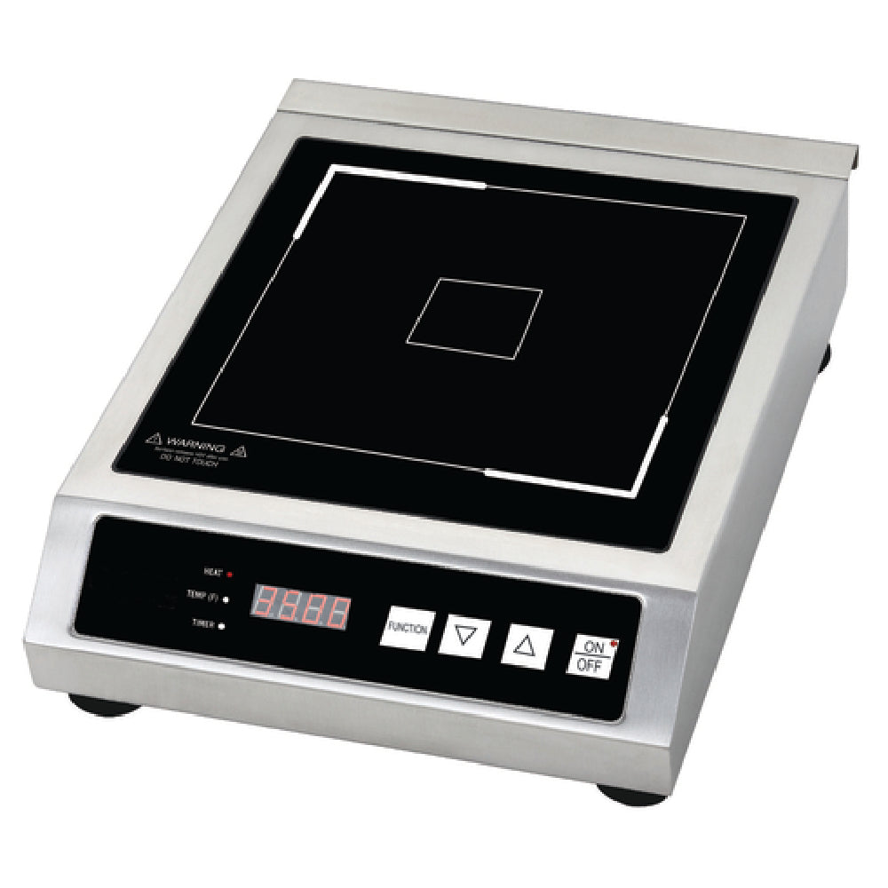 Global Solutions By Nemco GS1680 Induction Range Countertop 10" Dia. Pan Maximum