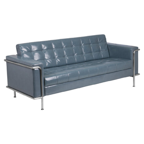 Flash Furniture ZB-LESLEY-8090-SOFA-GY-GG Hercules Lesley Series Sofa 81"W X 33"D X 31-1/2"H