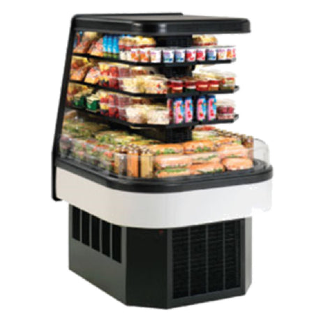 Federal Industries ECSS40SC Specialty Display End Cap Refrigerated Self-Serve Merchandiser