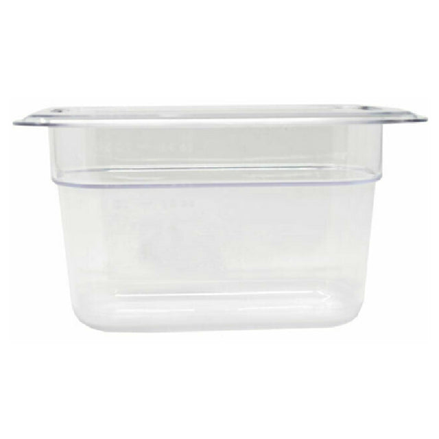 Omcan 80051 (80051) Food Pan 1/9 Size 6-15/16" X 4-1/4" X 3-15/16" Deep