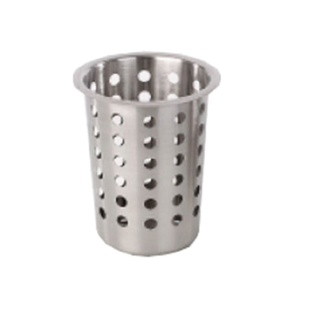 Browne Foodservice 80110 Cutlery Cylinder 3-3/4" Dia. X 5-1/2"H Perforated