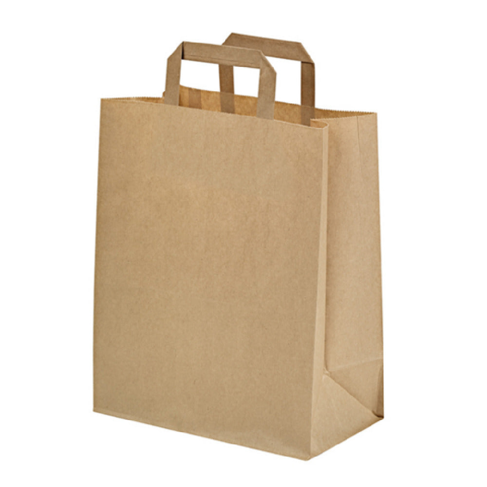 PacknWood 210CAB2617BR - Takeout Bag, 10.5" X 5.5" X 13"H, Freezer Safe