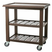 Hubert 91855 - Cart, 3-shelf, 33-1/2"L X 22-3/4"W X 35-1/4"H Overall
