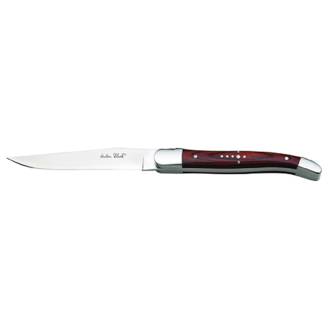 Hospitality Brands HT91191-012 Hospitality Brands Laguiole Steak Knife Red Handle (12 Each Per Case)