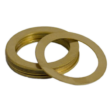 Alfa G-025A Brass Knife Plate Shims For Globe Slicers Replaces OEM 381-A (pack Of 12)