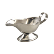 Alegacy Foodservice Products 1105 Gravy Boat 5 Oz. Stainless Steel With Gadroon Base
