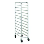 Hubert 37980 - Kratos End-Load Platter Rack, 15"W X 26"D X 67"H, 8" Slide Spacing