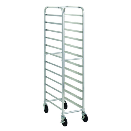 Hubert 37980 - Kratos End-Load Platter Rack, 15"W X 26"D X 67"H, 8" Slide Spacing