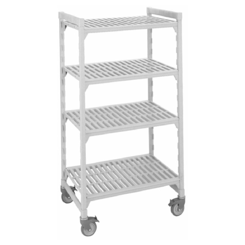 Cambro CPHU243675V4480 Camshelving® Premium High Density Mobile Starter Unit 24"W X 36"L X 75"H