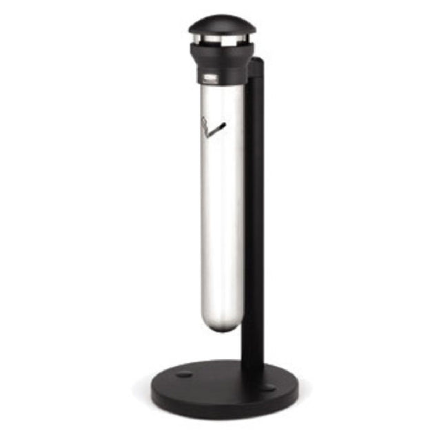Rubbermaid FG9W3100SSBLA - Infinity™ Smoking Receptacle, 15-1/2"W X 39-3/5'H, Base Mount