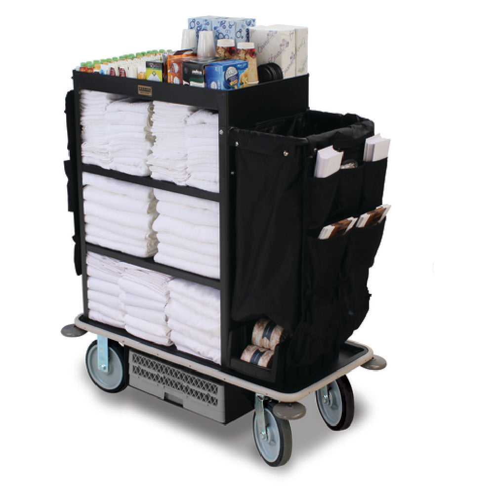 Forbes Industries 2153A SanGen Housekeeping Cart 18"W X 18"D X 36"H Cabinet (2) Shelves