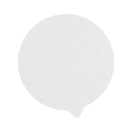 PacknWood 210OPCO200W - Opercover White, 7.87"dia, Recycleable