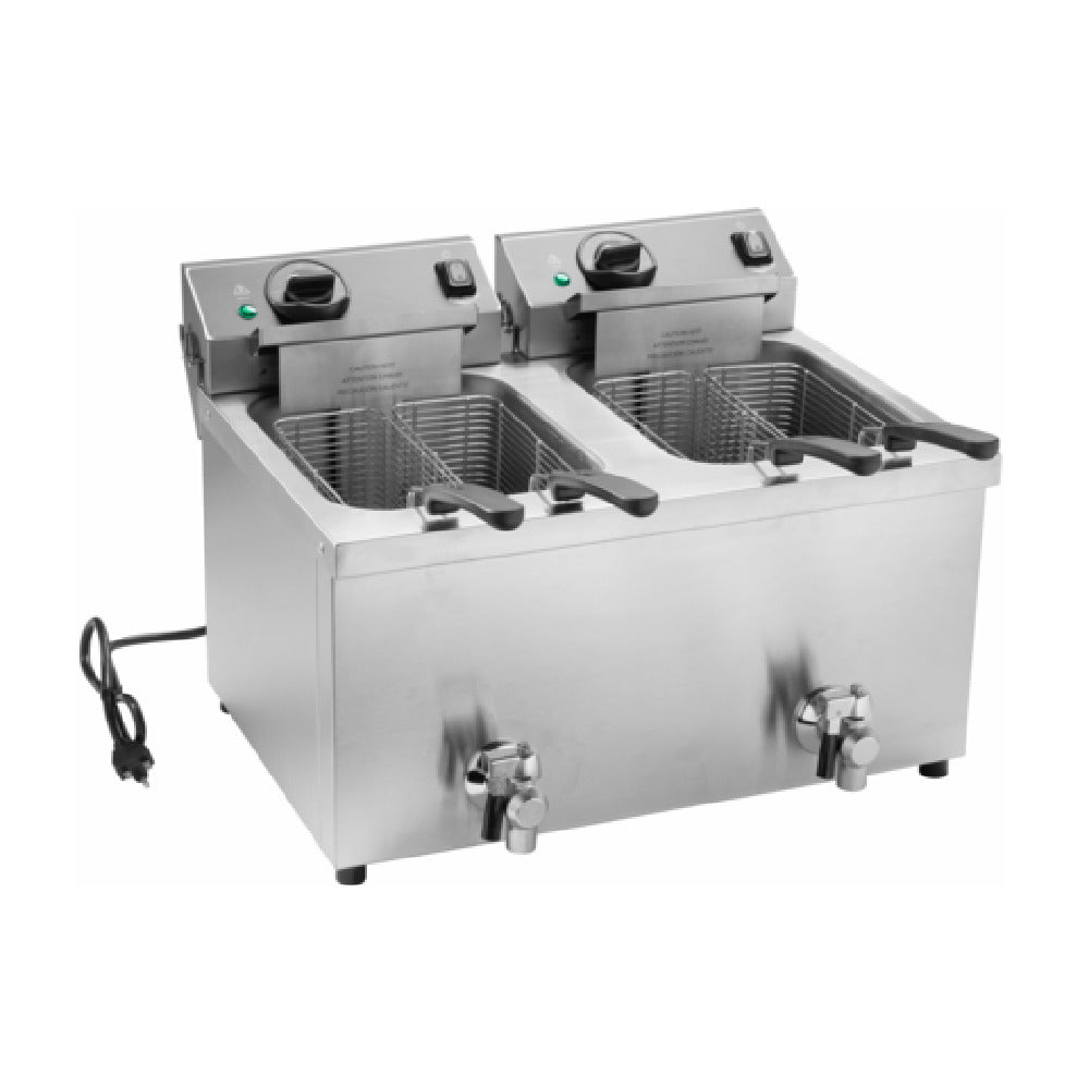 Vollrath CF4-3600DUAL Fryer Countertop Electric