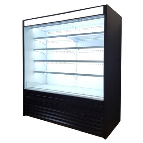 Blue Air BOD-72S Open Display Case 72-1/16"W 41.0 Cu. Ft. Capacity