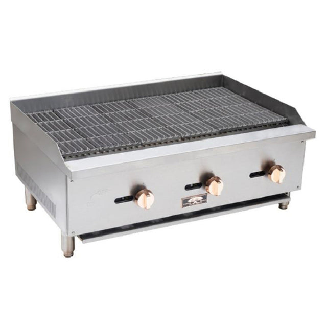 Copper Beech CBRB-48 Charbroiler Countertop Natural Gas