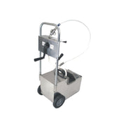 MirOil USA HOD0640-79060 Oil Filter Machine With Hand Operated Hot Oil Pump Also Use As Discard Trolley With #D900B EZ Flow Reusable Filter/fryers With Drain Valves Included