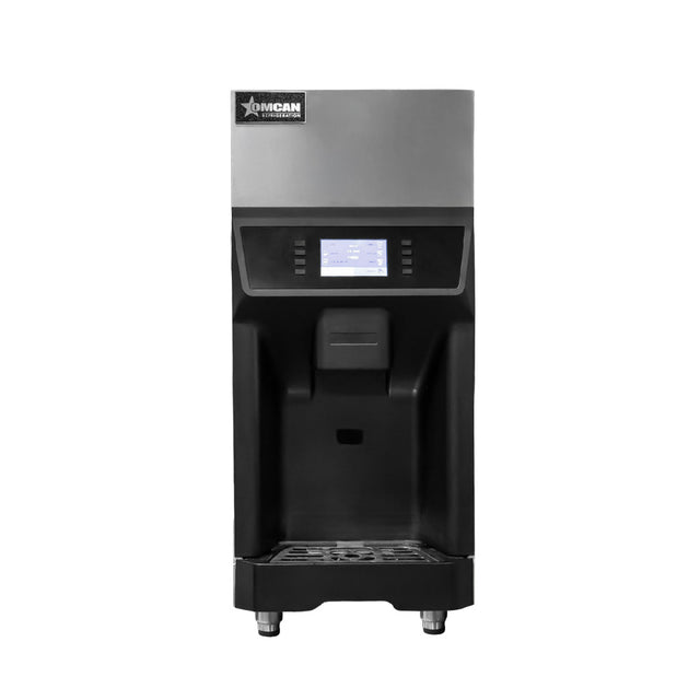 Omcan USA 48771 - (IC-CN-0229-D) Ice Maker & Water Dispenser, Nugget Cube, 13-4/5"W X 23-5/8"D X 32-43/64"H