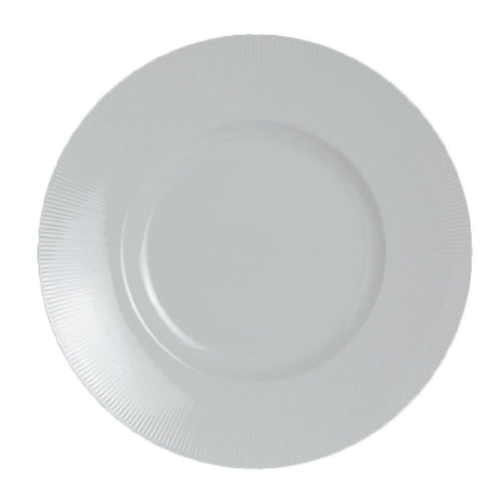 Steelite 6314P1002 Signature Plate 12" Dia. (7" Well) Round Porcelain