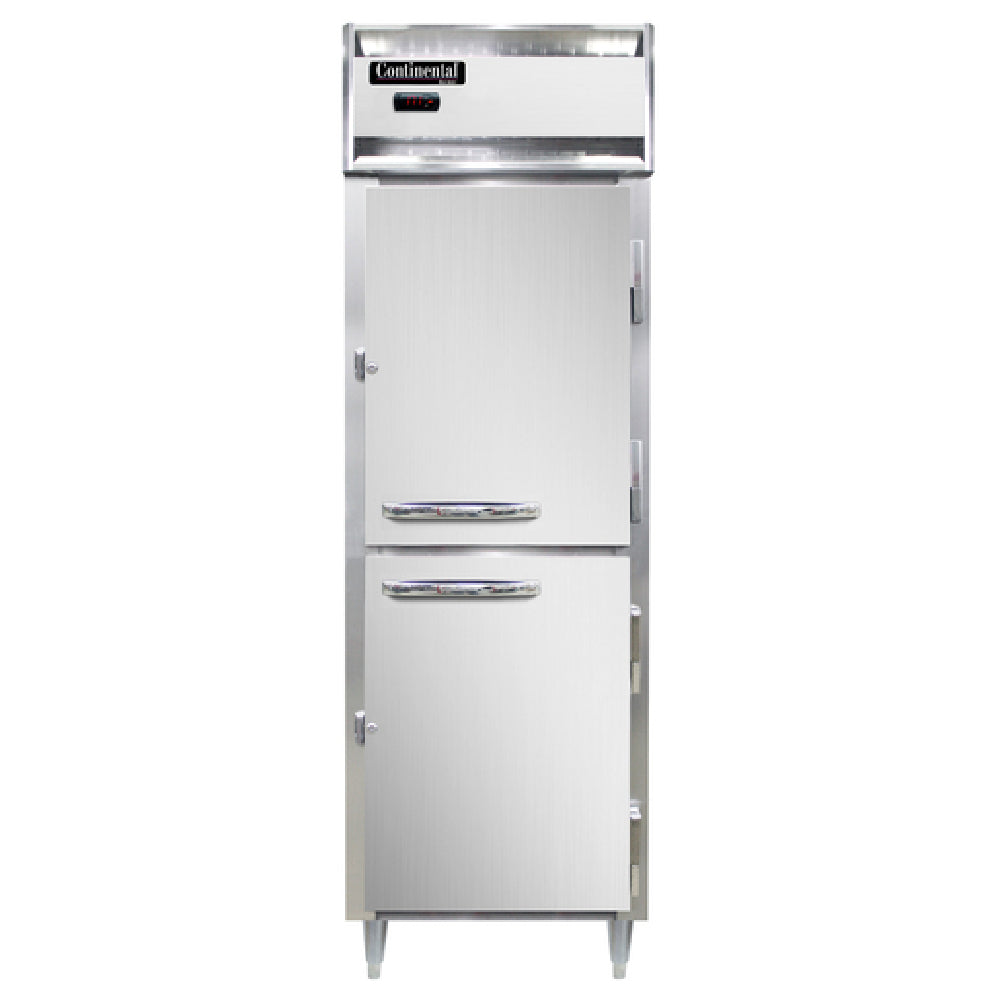 Continental Refrigerator DL1W-SA-HD Designer Line Heated Cabinet Reach-in One-section