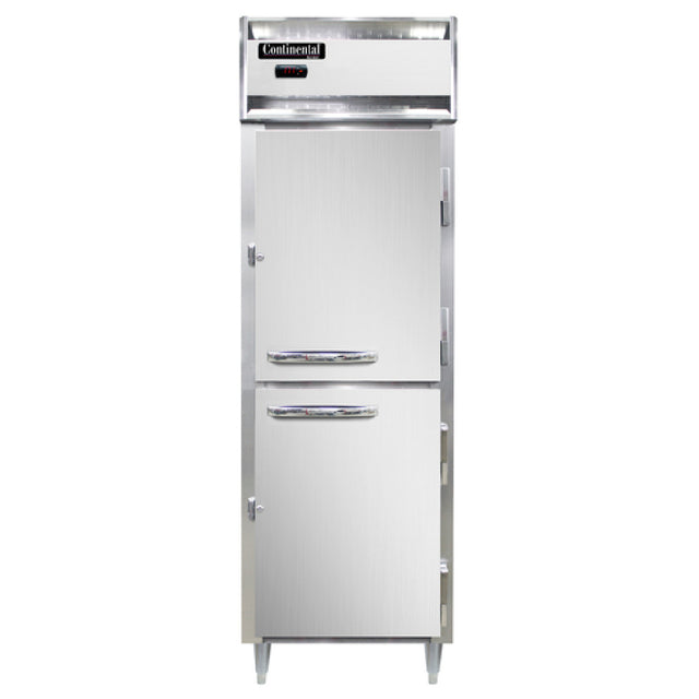 Continental Refrigerator DL1W-SS-HD Designer Line Heated Cabinet Reach-in One-section