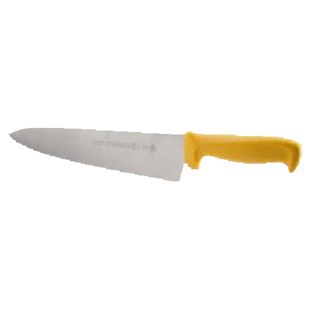 Franklin Machine Products 137-1183 Cooks Knife 10" Yellow Polypropylene Handle