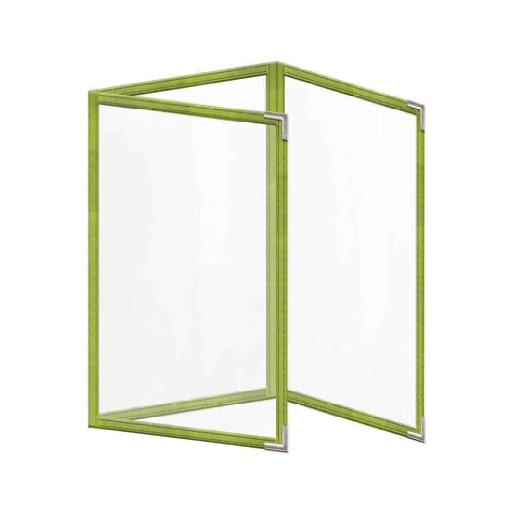 Risch TET 5.5X8.5-NYLON Deluxe Sewn Nylon Menu Cover (specify Color) 5-1/2" X 8-1/2"