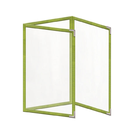 Risch TET 5.5X8.5-NYLON Deluxe Sewn Nylon Menu Cover (specify Color) 5-1/2" X 8-1/2"