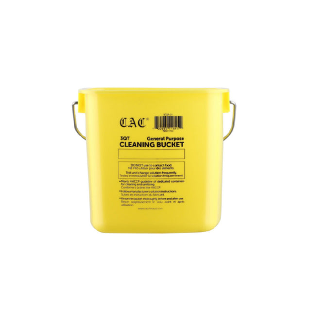 CAC China BTGP-3Y Bucket 3qt. For General Purpose