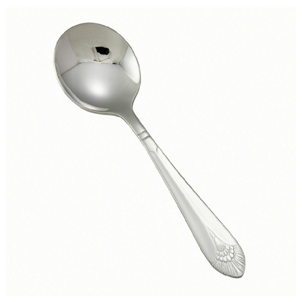 Winco 0031-04 Bouillon Spoon 6" 18/8 Stainless Steel