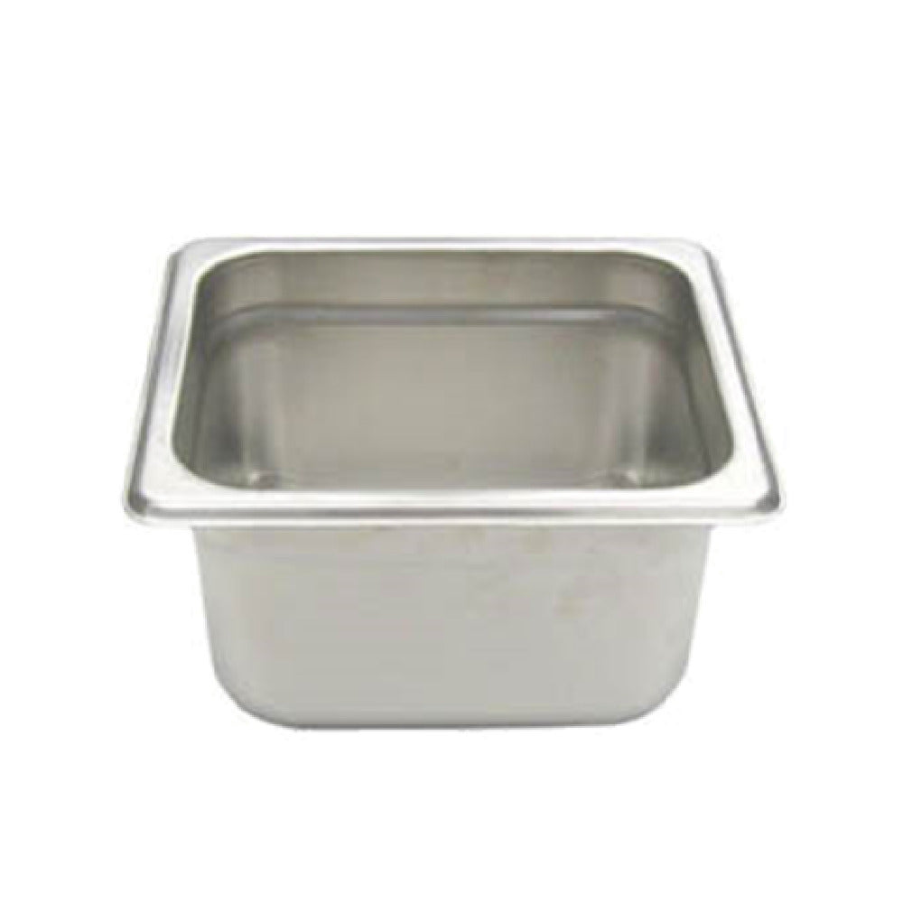 Admiral Craft 200S4 Nestwell® Steam Table Pan 1/6-size 6-7/8"L X 6-5/16"W X 4" Deep