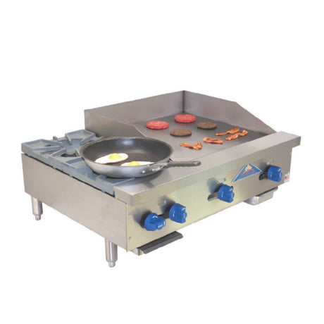 Comstock-Castle FHP36-24T Hotplate/Griddle Combination Countertop Gas