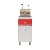 Koolmore KM-FDF40-EE - Floor Standing Commercial Fryer, Electric, 30"W X 15-1/2"D X 44-3/5"H