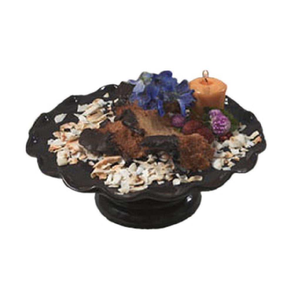 Bon Chef 9935SMOKEGRA Cake Stand 11" Dia. X 4"H Round