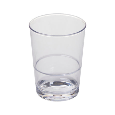 GET Enterprises PK/BB-RNW-12-CL Stackable Mixing Glass 12 Oz. 3.25" Dia. X 4.16"H