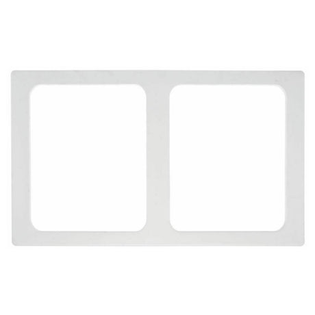Hubert 76843 - Cold Tile, For 1/2-size Contemporary & Curveware Pans, 2-compartment