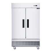 Dukers D47EF Dukers Freezer Reach-in Shallow Depth Two-section