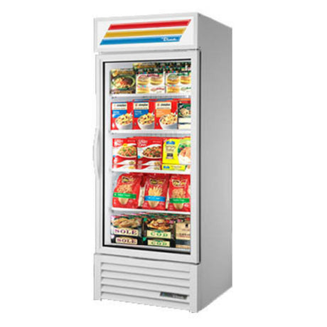 True Refrigeration GDM-26F-HC~TSL01_WH Freezer Merchandiser One-section