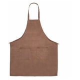 Chef Approved 167601BACBR Bib Apron 34" X 30" (2) Front Pockets