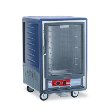 Metro C535-HLFC-4-BUA C5™ 3 Series Heated Holding Cabinet Lower Wattage With Blue Insulation Armour™