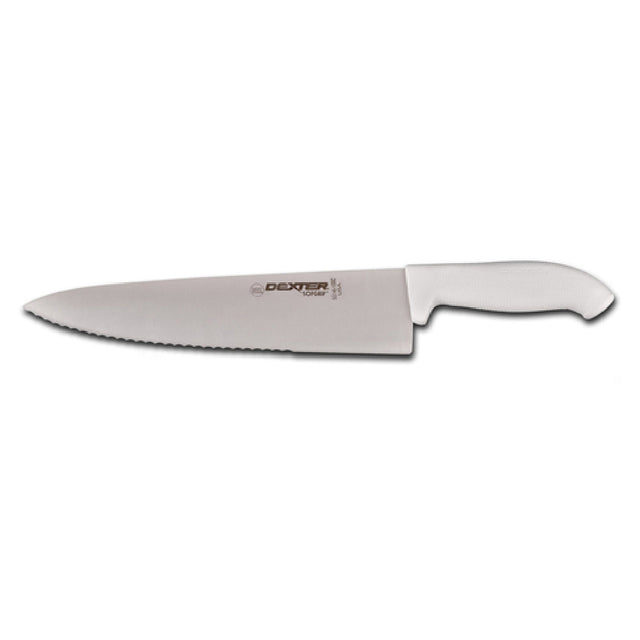 Dexter Russell SG145-10SC-PCP SofGrip™ (24183) Chef's/Cook's Knife 10" Scalloped Edge