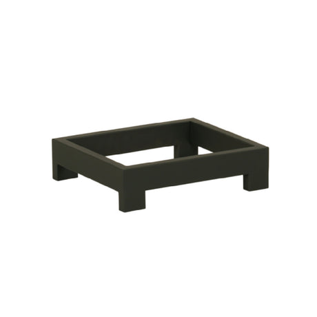 Cal Mil 23604-3-13 Sydney Metal Riser 10"W X 12"D X 3"H Black Metal